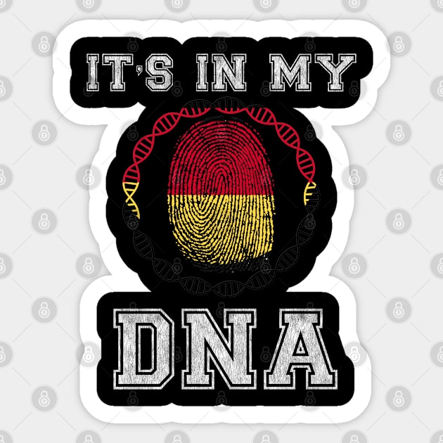 Germany  It's In My DNA - Gift for German From Germany Sticker by Country Flags